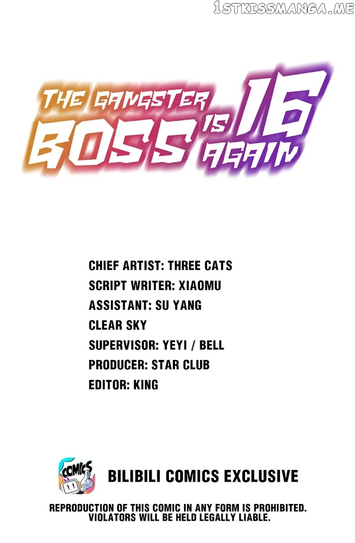 The Gangster Boss Is 16 Again Chapter 186 - page 1