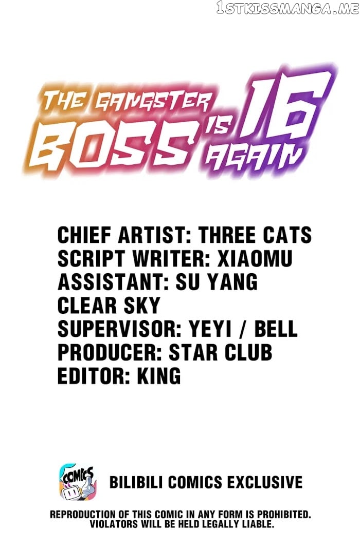 The Gangster Boss Is 16 Again Chapter 181 - page 1
