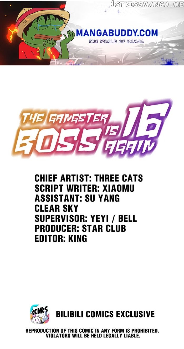 The Gangster Boss Is 16 Again Chapter 178 - page 1