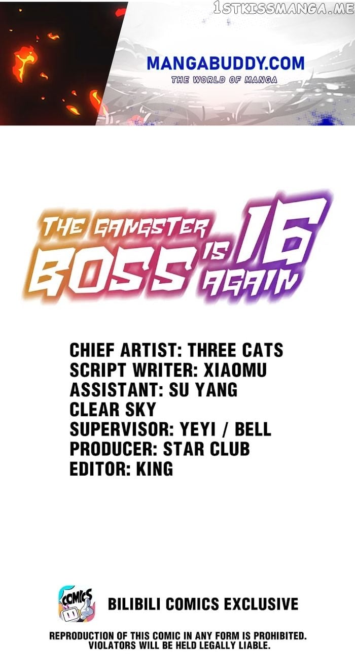 The Gangster Boss Is 16 Again Chapter 176 - page 1