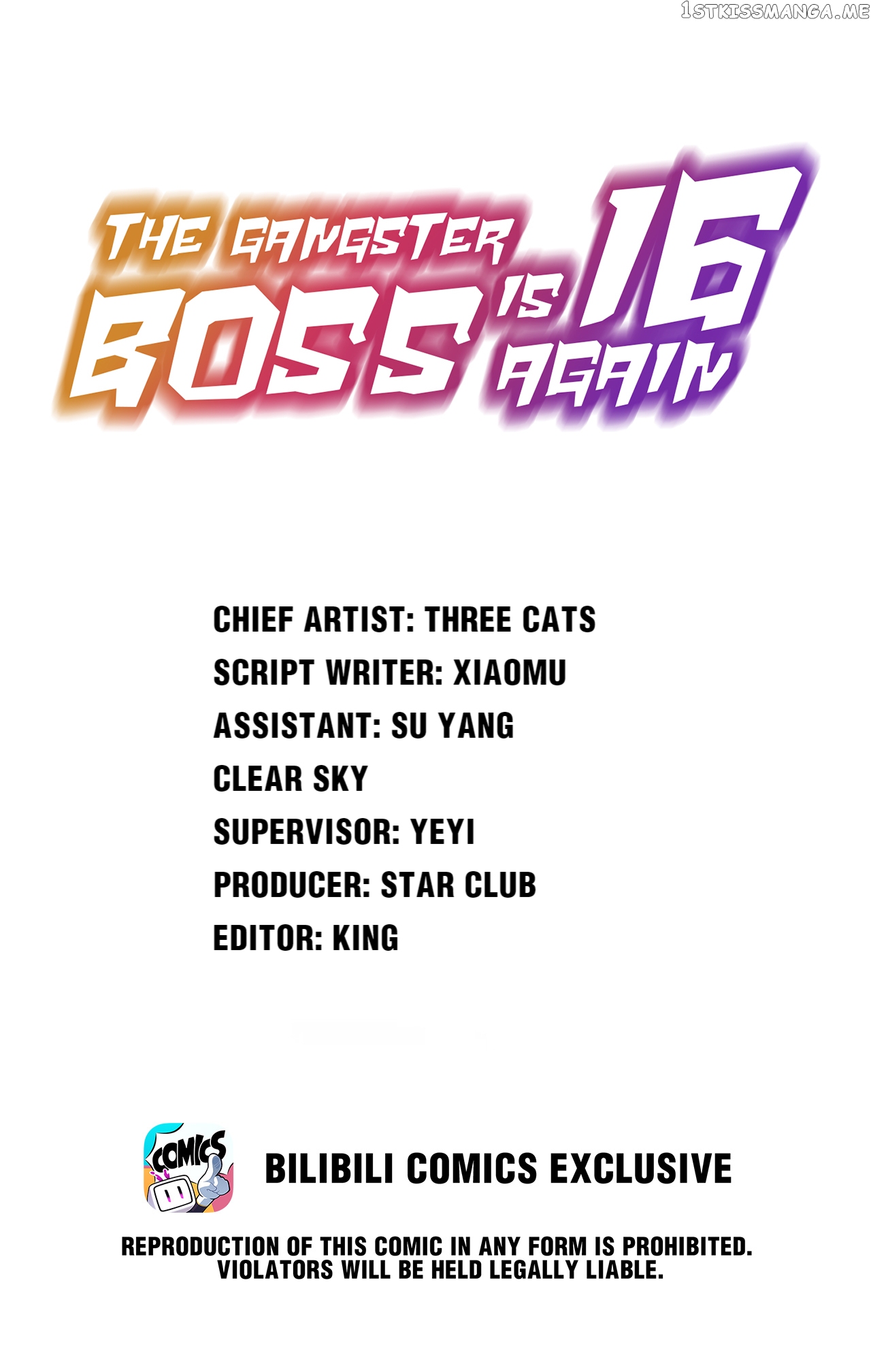 The Gangster Boss Is 16 Again Chapter 103 - page 1