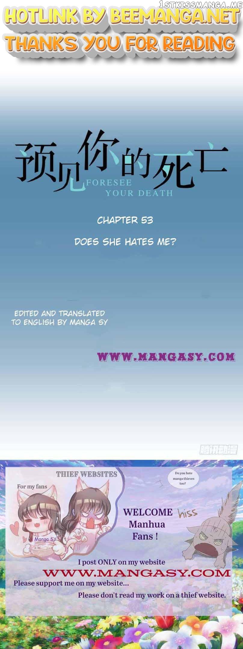 Foresee Your Death Chapter 53 - page 1