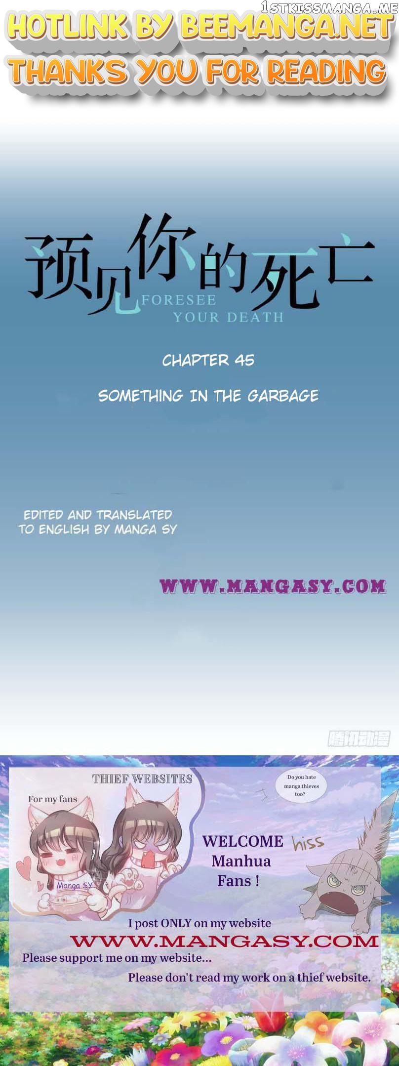 Foresee Your Death Chapter 45 - page 1