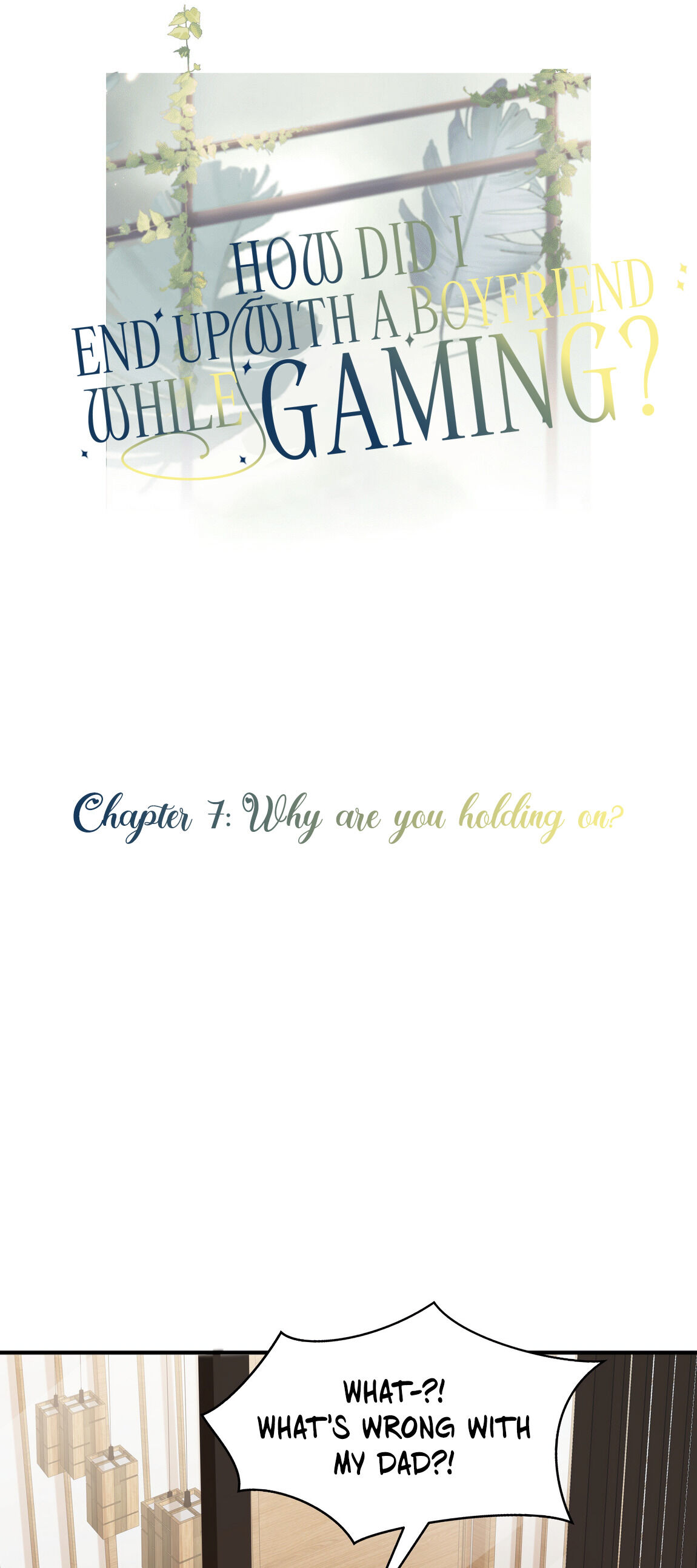 How did I end up with a boyfriend while gaming? Chapter 7 - page 1
