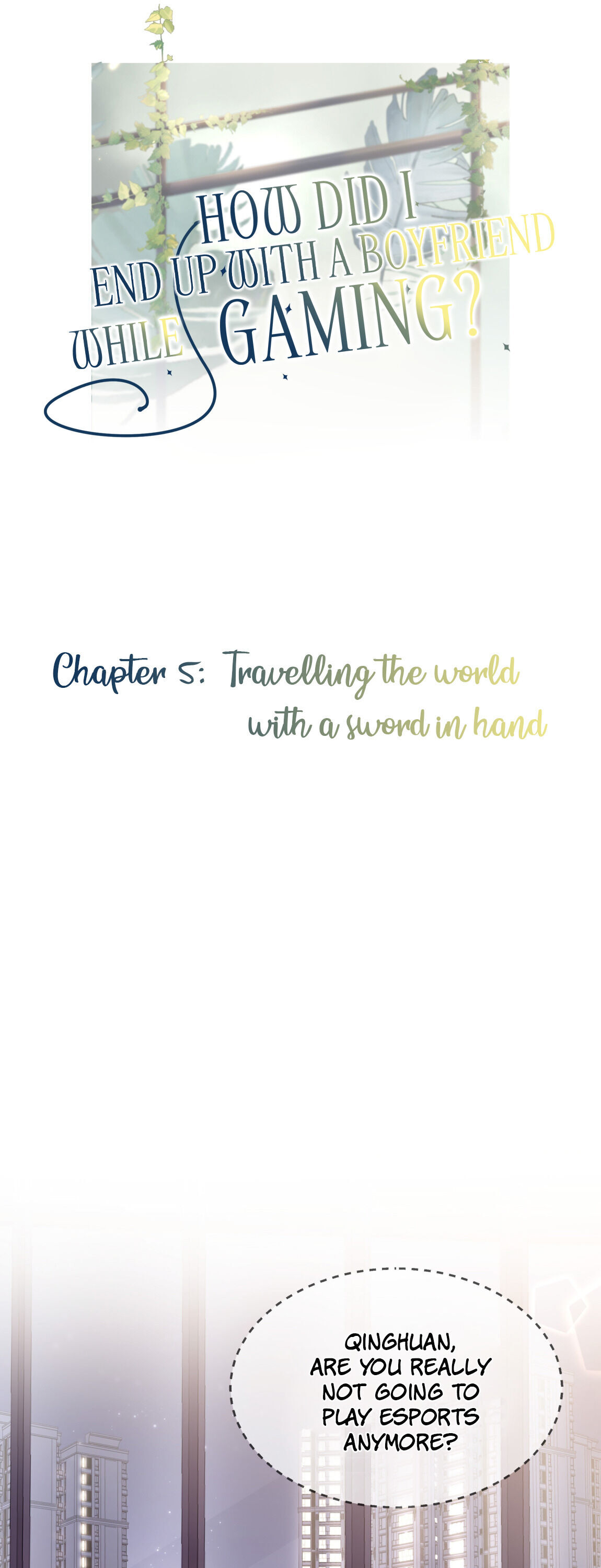 How did I end up with a boyfriend while gaming? Chapter 5 - page 1