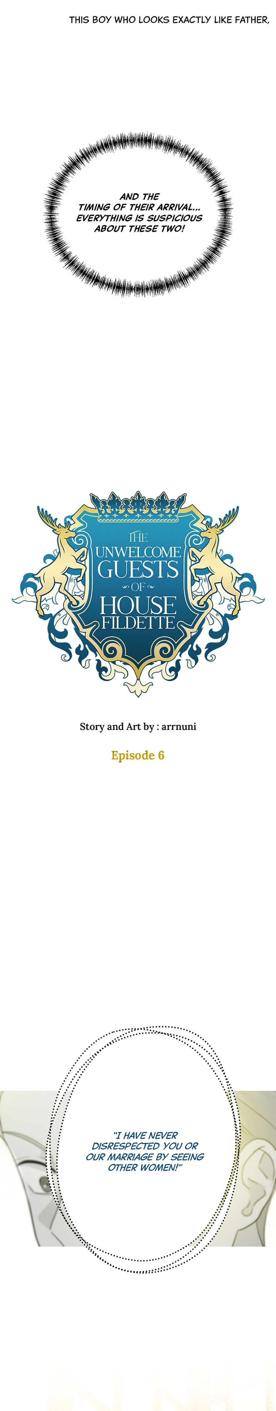 The Unwelcome Guests of House Fildette chapter 6 - page 16