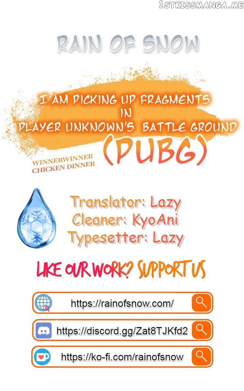 I am picking up fragments in player unknown’s battleground (PUBG) chapter 5 - page 15