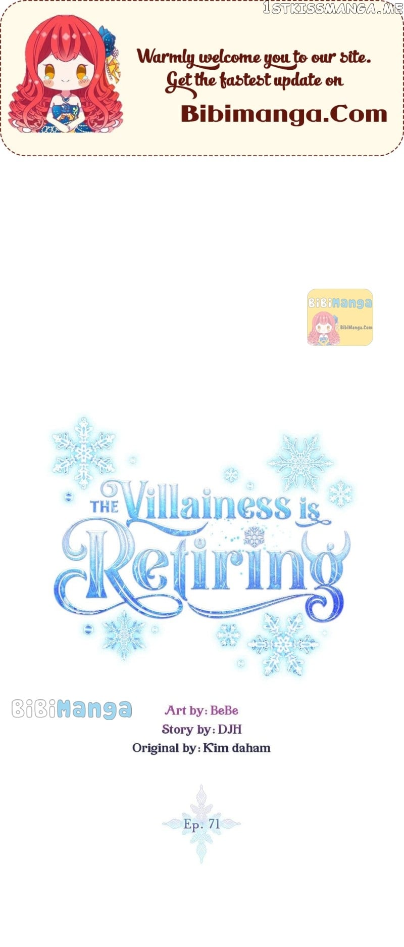 I’ll Just Live on as a Villainess Chapter 71 - page 1