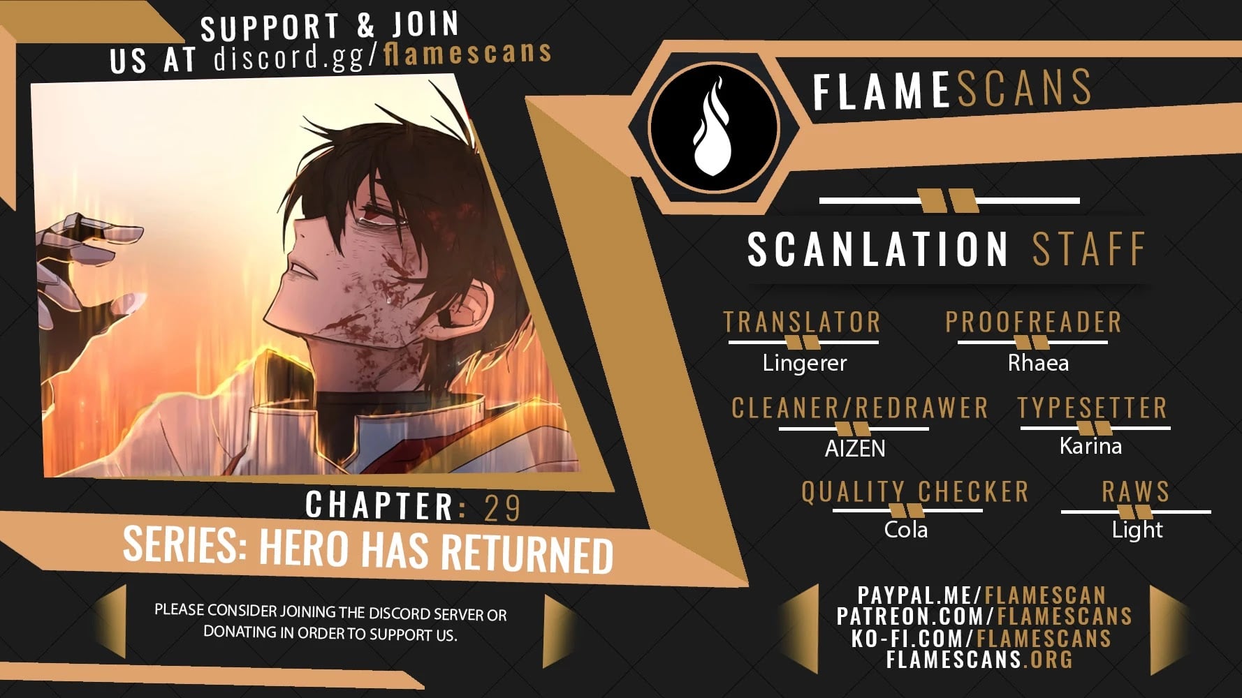 Hero Has Returned chapter 29 - page 1