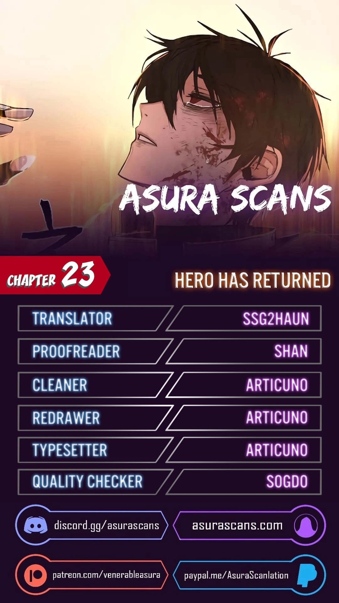 Hero Has Returned chapter 23 - page 1
