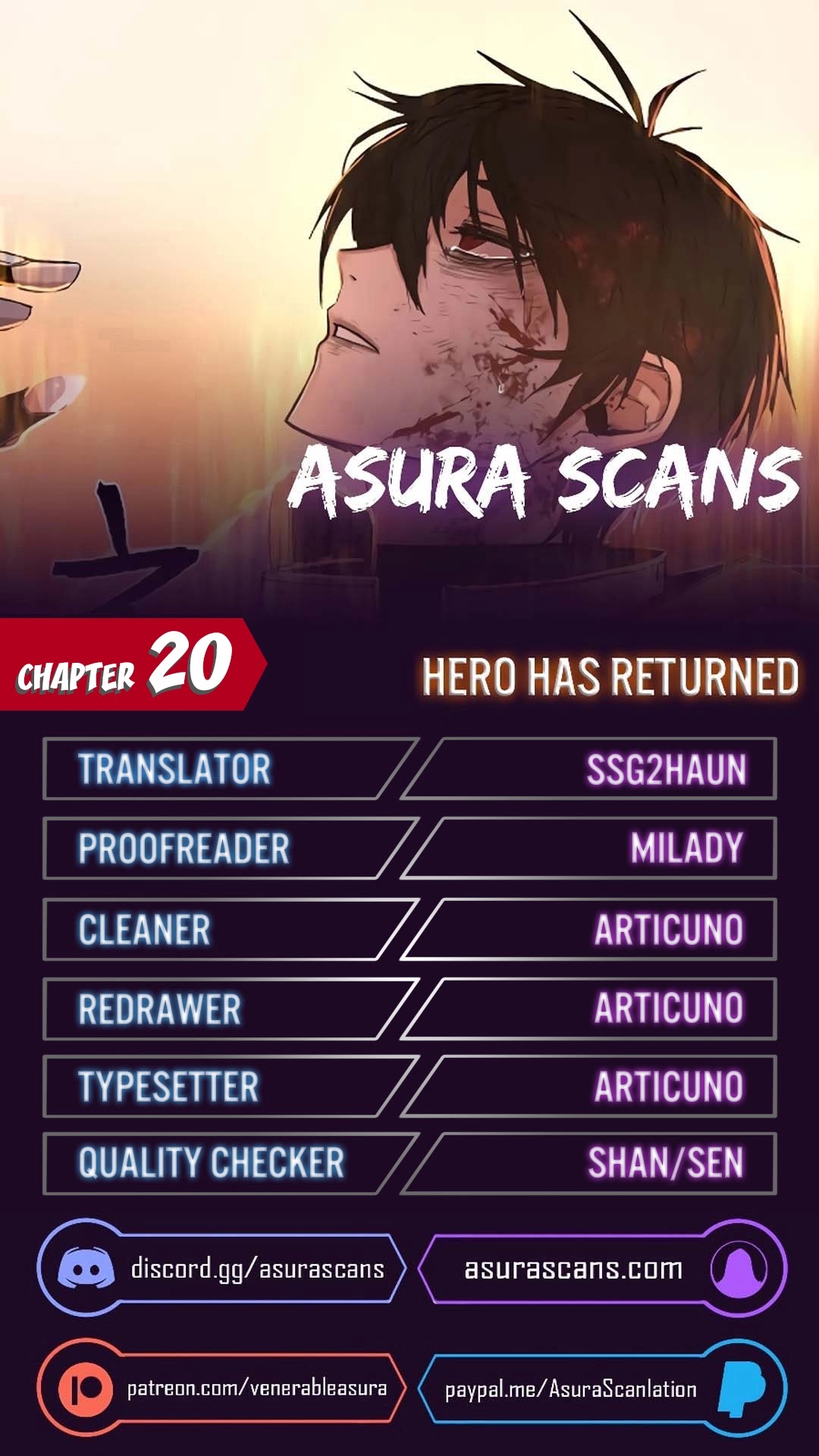 Hero Has Returned chapter 20 - page 1