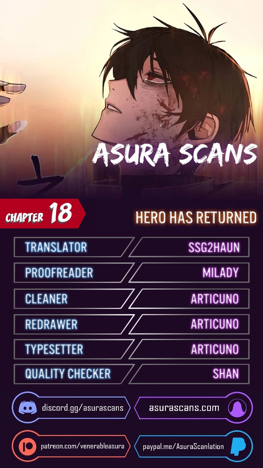Hero Has Returned chapter 18 - page 1