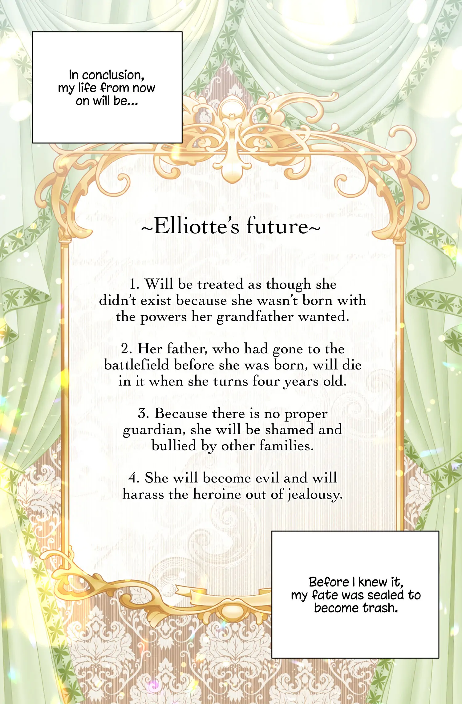 This 3-Year-Old Is A Villainess Chapter 0 - page 12
