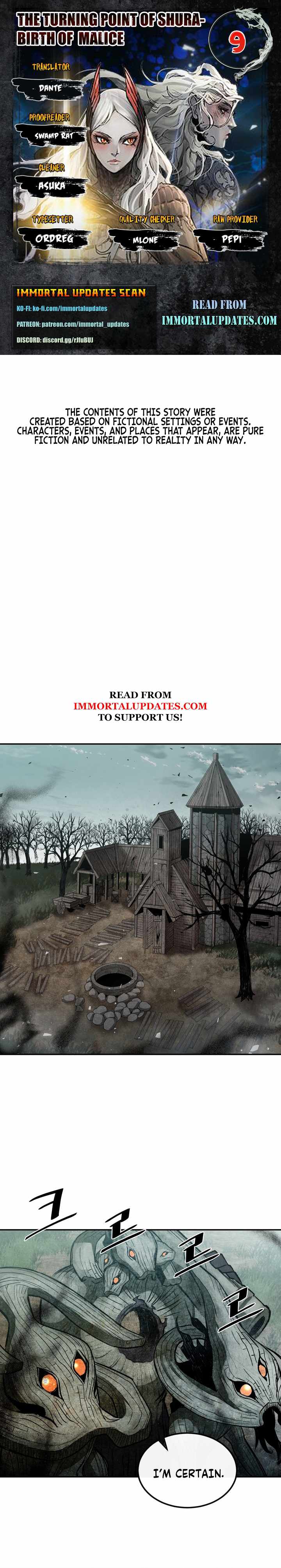 The Turning Point Of Shura- Birth Of Malice Chapter 9 - page 1