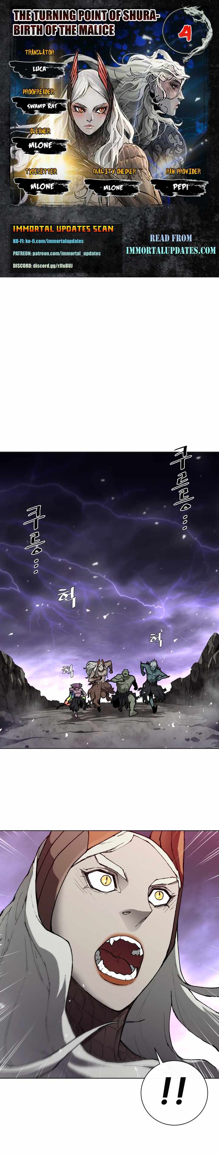 The Turning Point Of Shura- Birth Of Malice Chapter 4 - page 1