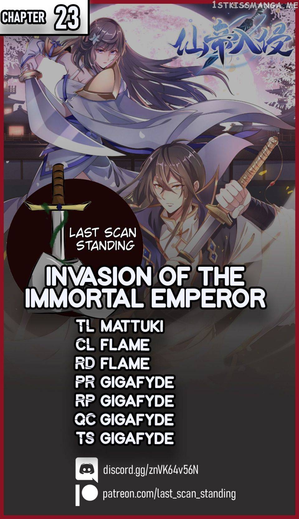 Invasion Of The Immortal Emperor chapter 23 - page 1