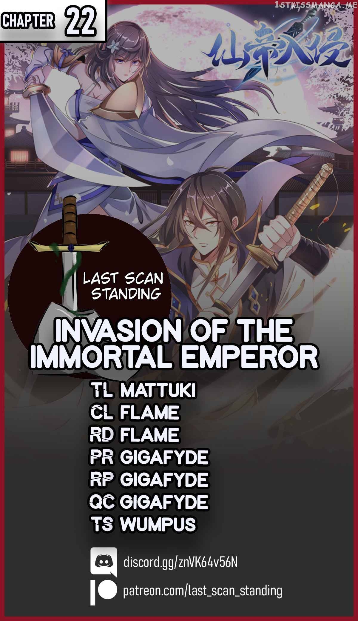 Invasion Of The Immortal Emperor chapter 22 - page 1