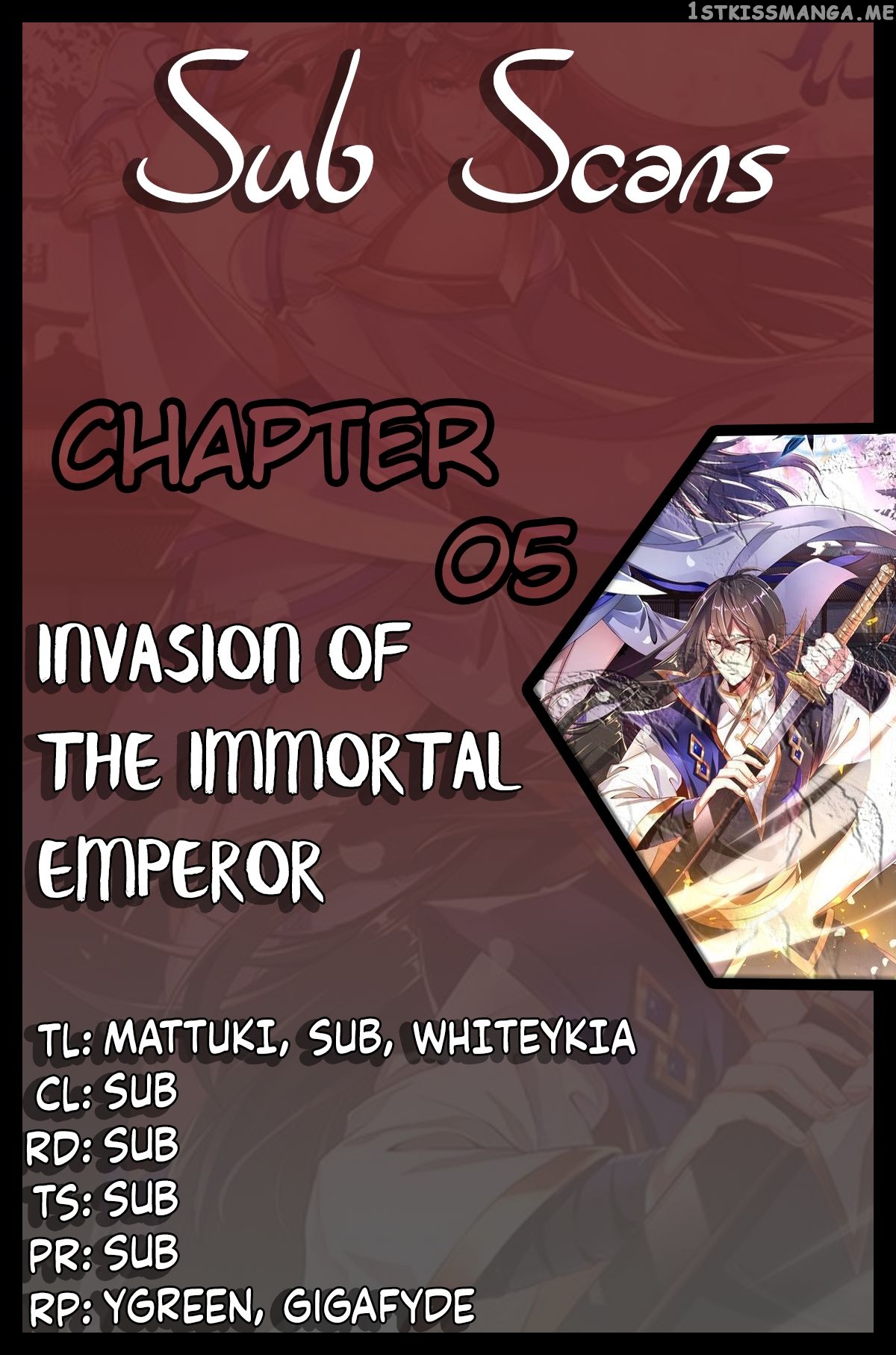 Invasion Of The Immortal Emperor chapter 5 - page 1