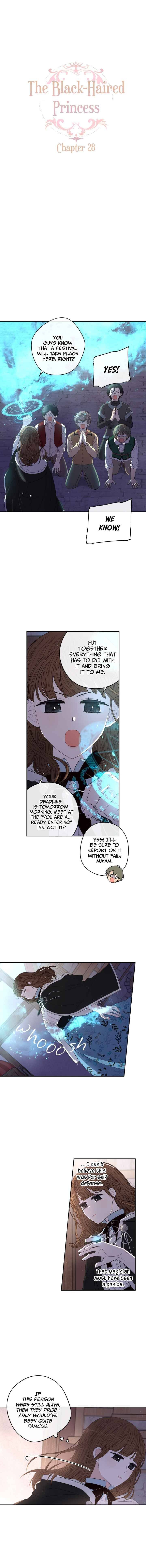 The Black Haired Princess chapter 28 - page 1
