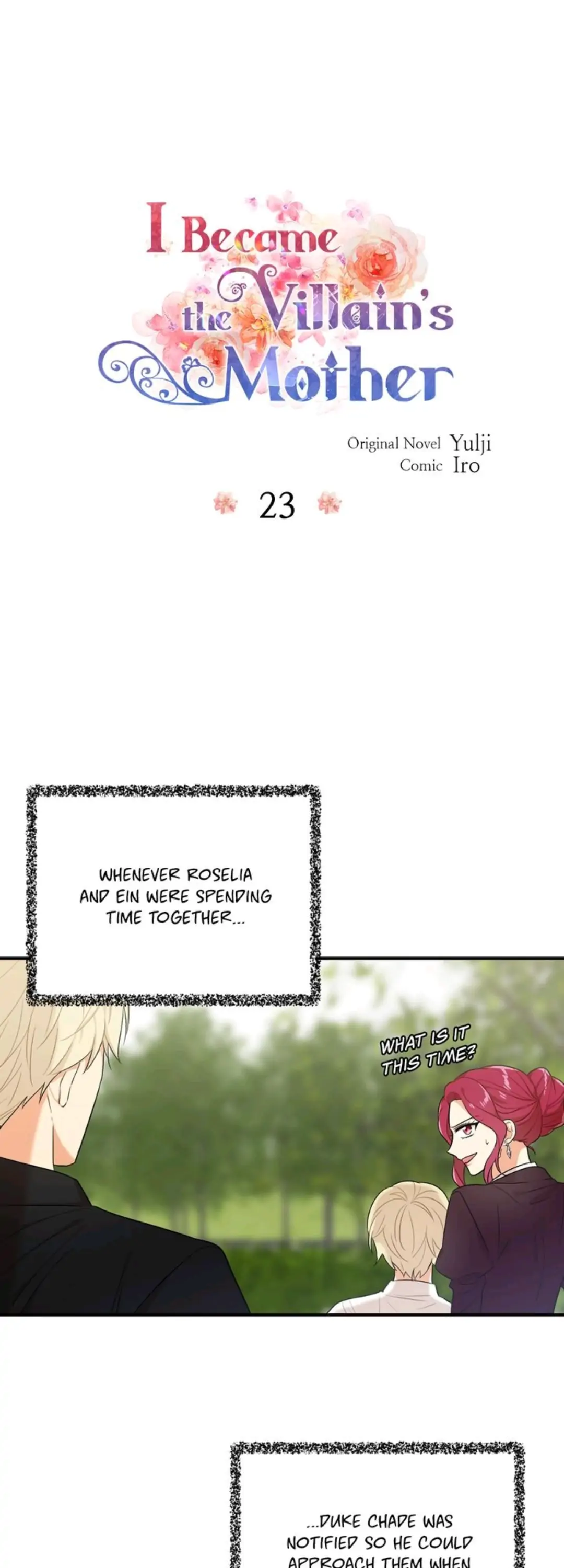 I Became the Villain’s Mother Chapter 23 - page 2