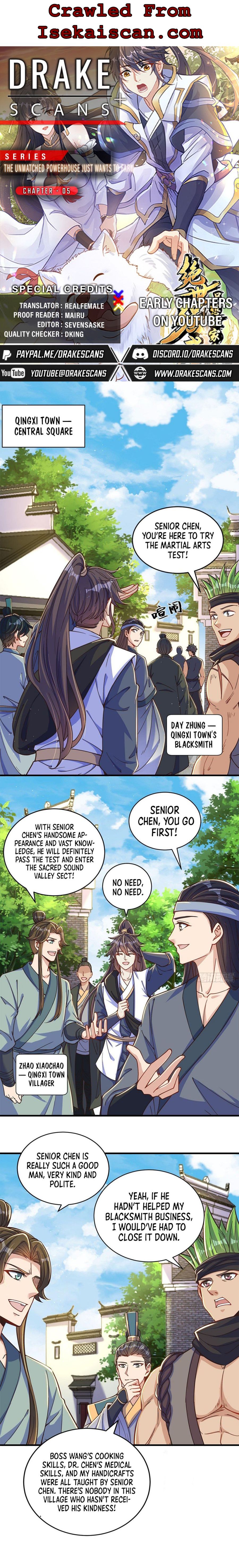 The Unmatched Powerhouse Just Wants To Farm chapter 5 - page 1