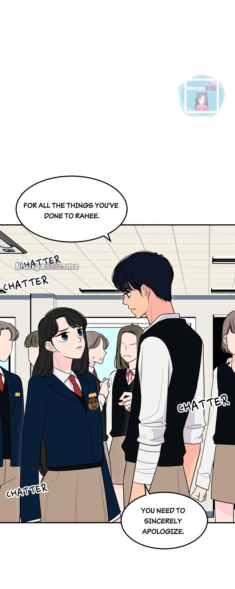 Trapped in a Fan Fiction With My Bias Chapter 4 - page 3