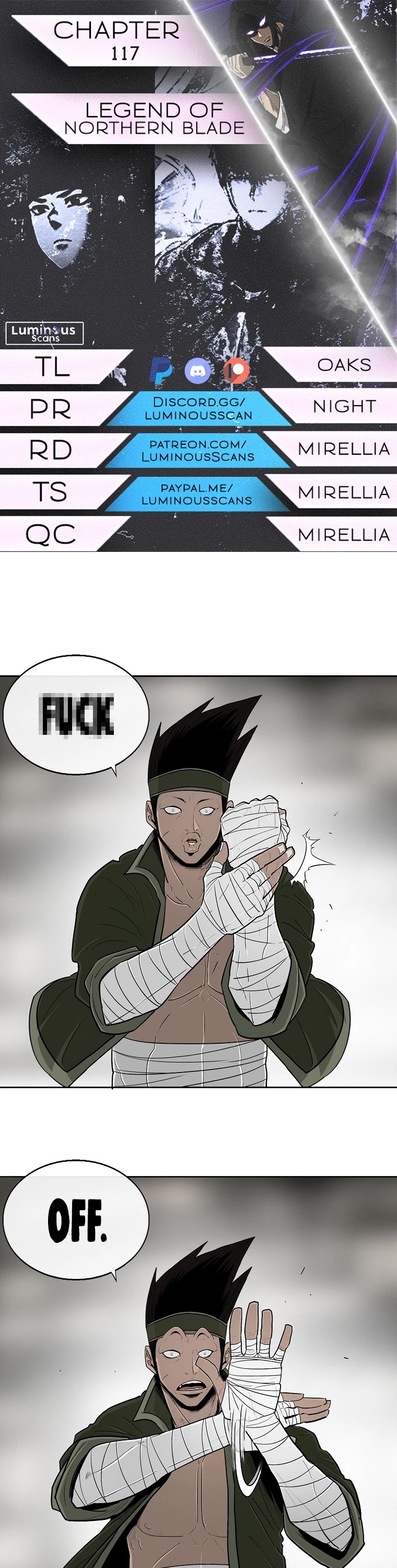 Legend Of The Northern Blade chapter 117 - page 1