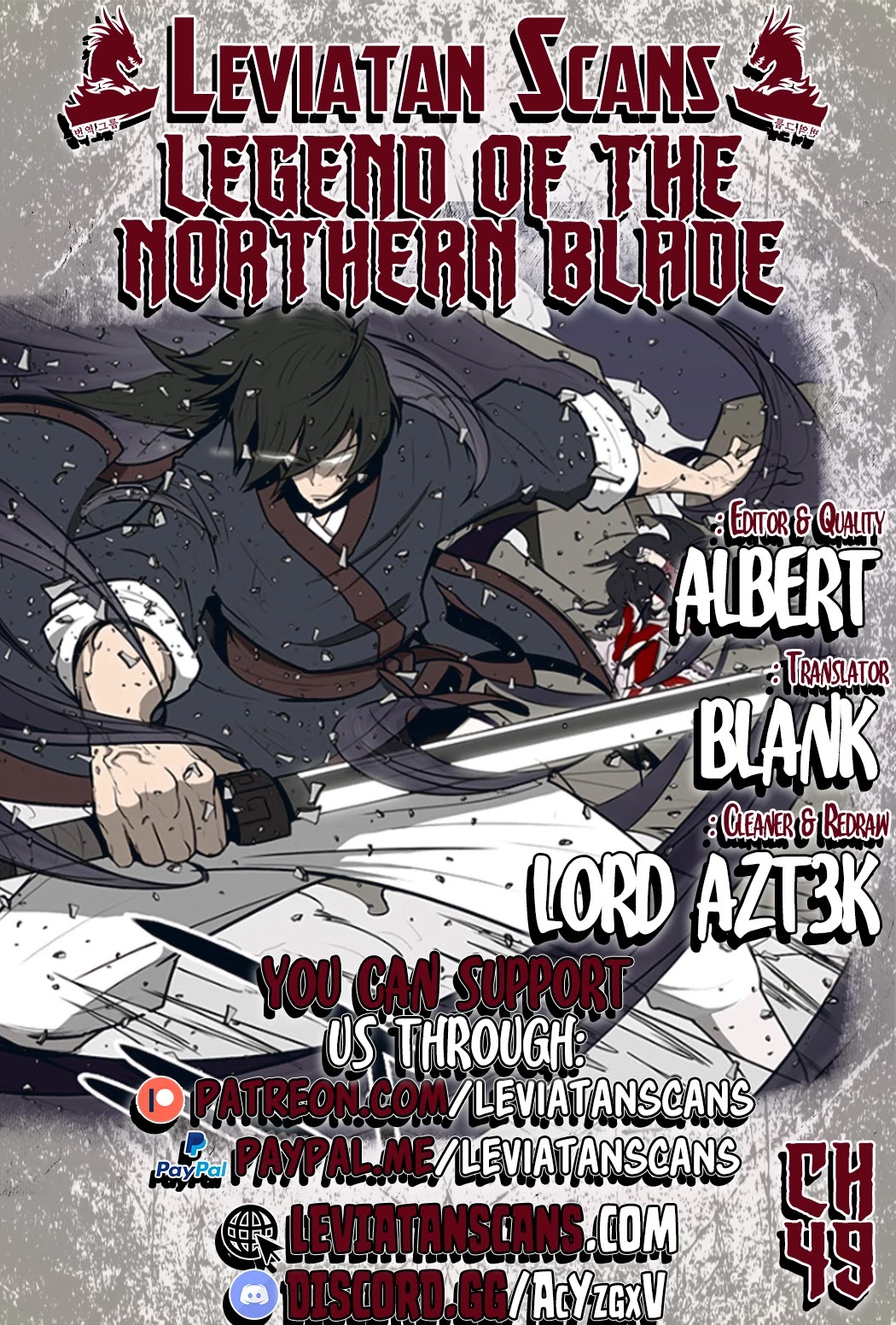 Legend Of The Northern Blade chapter 49 - page 1