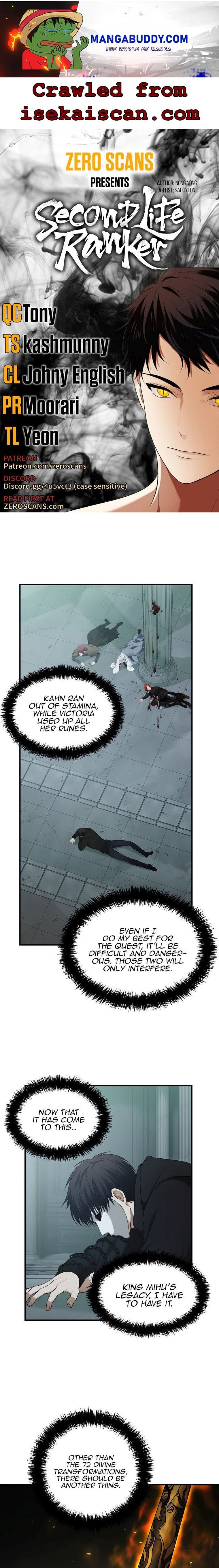 Ranker Who Lives A Second Time chapter 117 - page 1