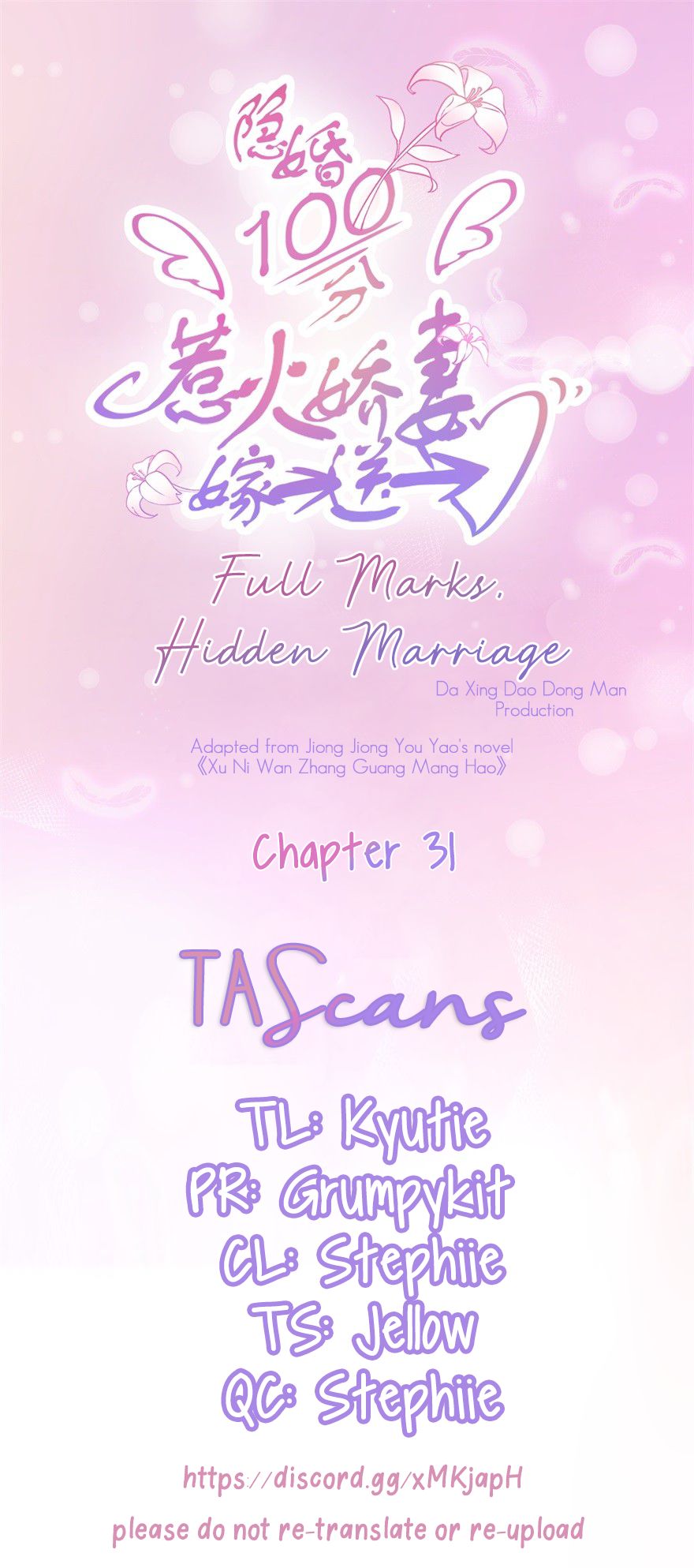 Full Marks Hidden Marriage: Pick Up a Son, Get a Free Husband Chapter 31 - page 1