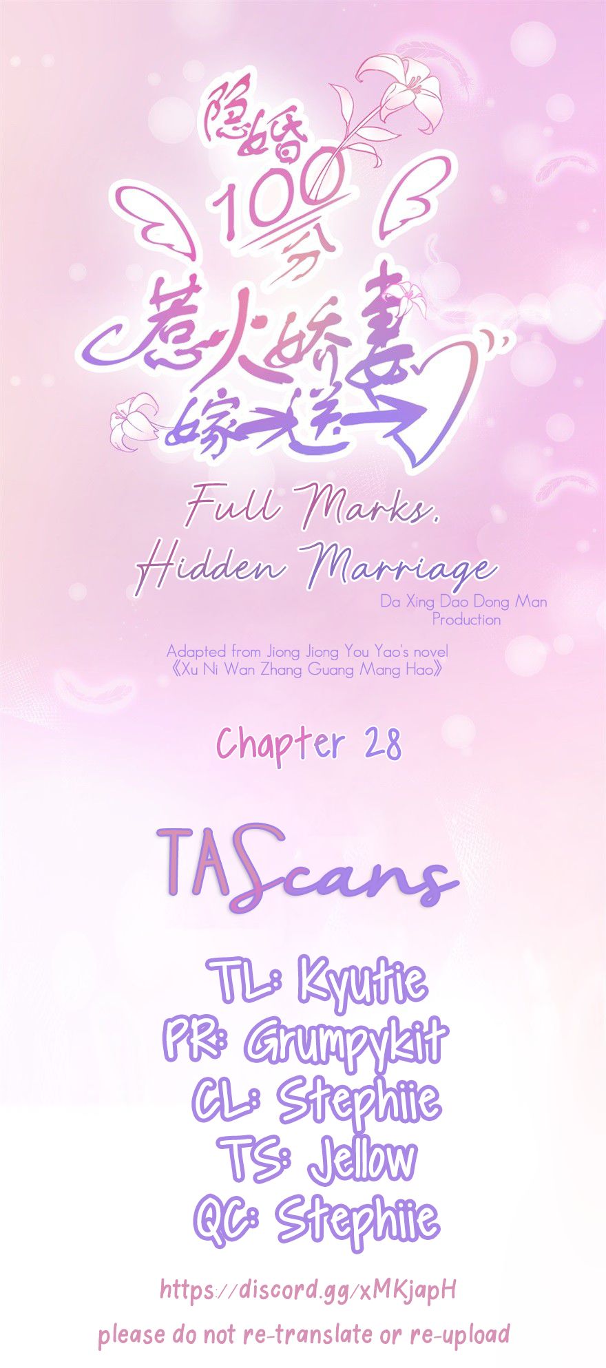Full Marks Hidden Marriage: Pick Up a Son, Get a Free Husband Chapter 28 - page 1