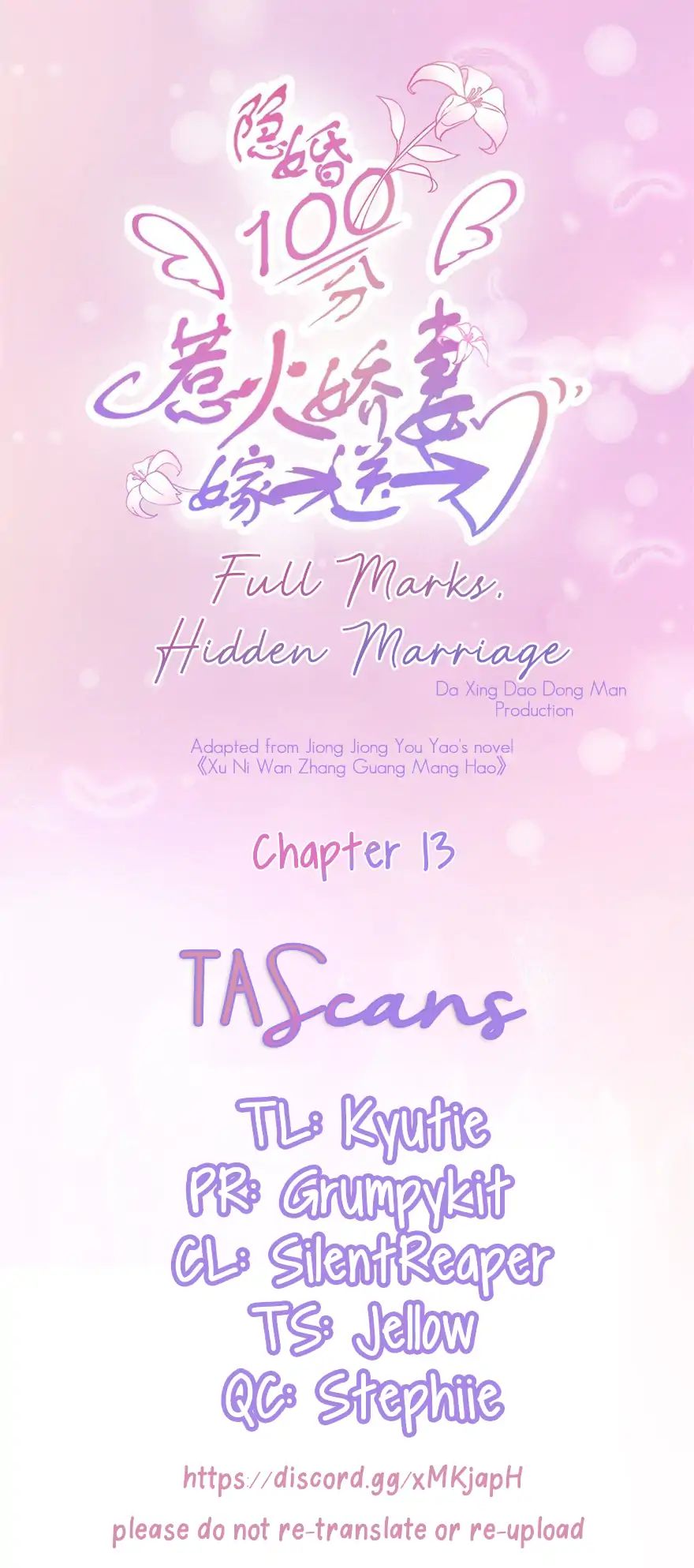Full Marks Hidden Marriage: Pick Up a Son, Get a Free Husband Chapter 13 - page 1