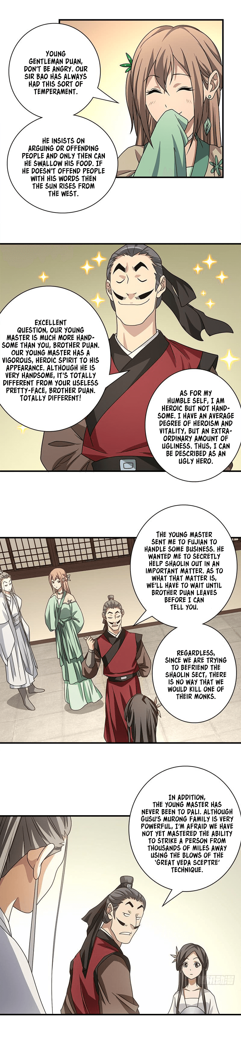 Demi-Gods and Semi-Devils chapter 77 - page 4