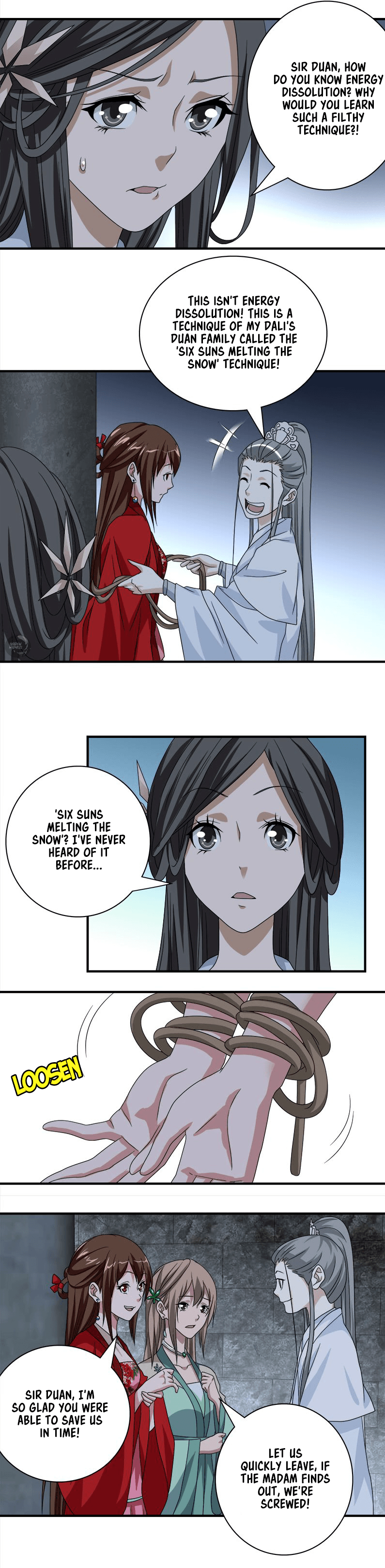 Demi-Gods and Semi-Devils chapter 73 - page 11