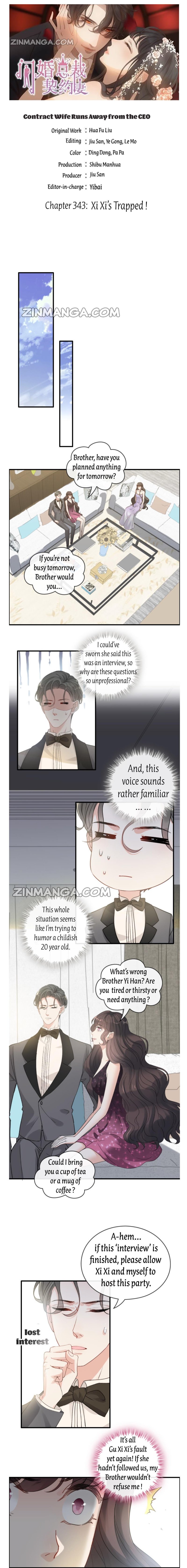The Boss’ Shotgun Wedding chapter 343 - page 1