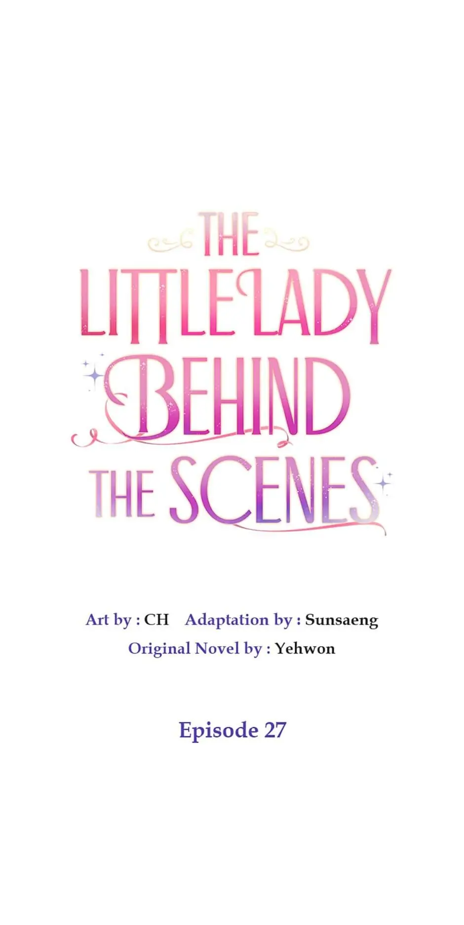 The Little Lady Behind the Scenes Chapter 27 - page 15