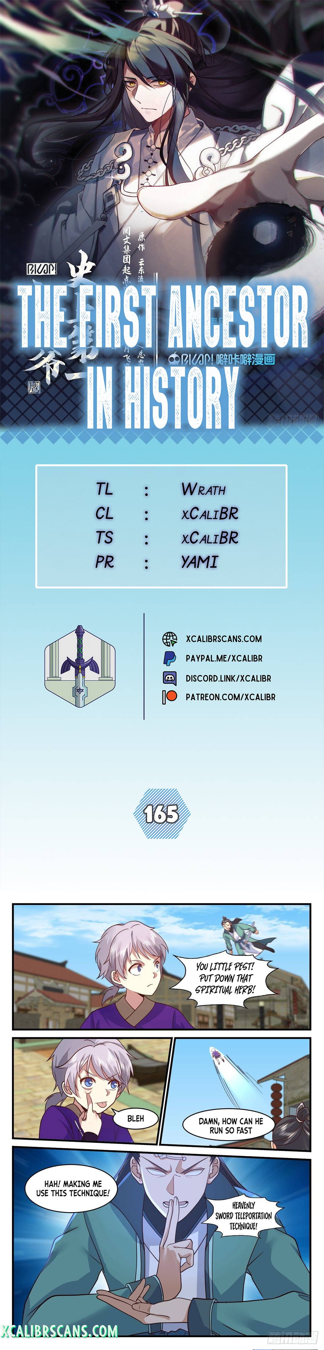 History’s Number 1 Founder chapter 165 - page 1