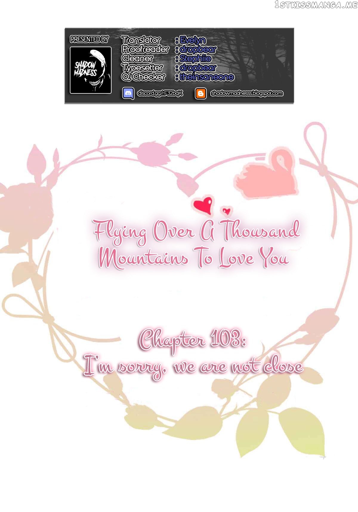 Flying Over a Thousand Mountains to Love You chapter 103 - page 1