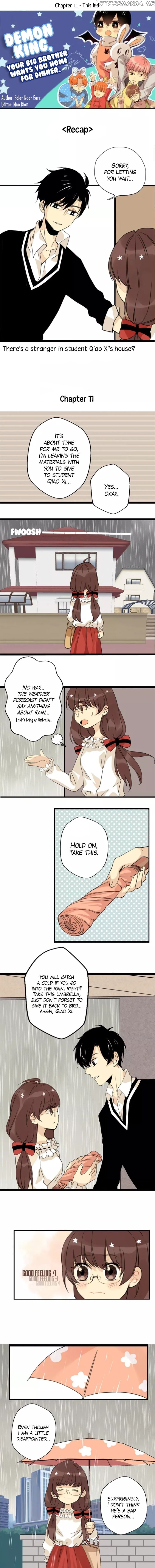 Demon King, your big brother wants you home for dinner. chapter 11 - page 1