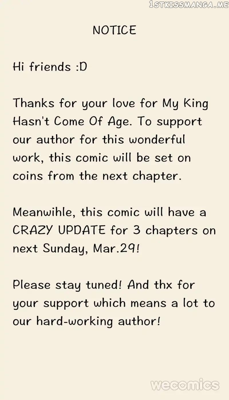 My King Hasn’t Come Of Age chapter 51 - page 93
