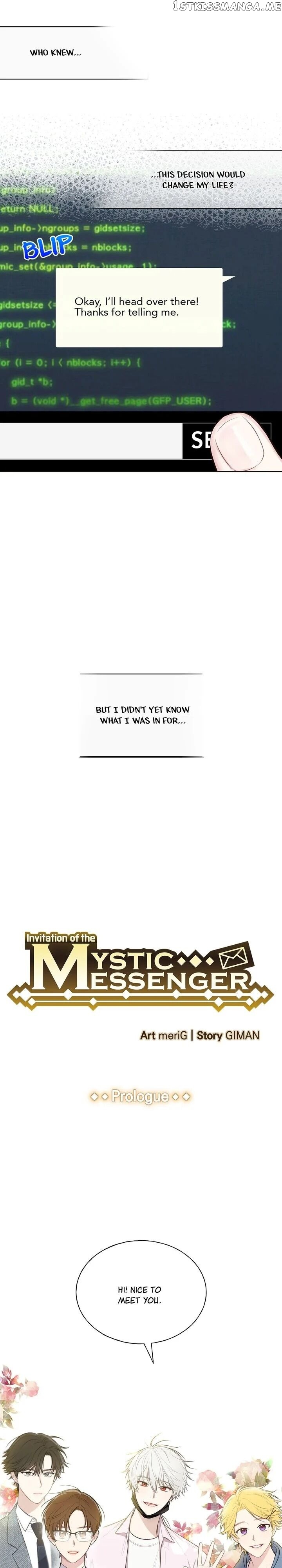 Invitation Of The Mystic Messenger chapter 0 - page 2