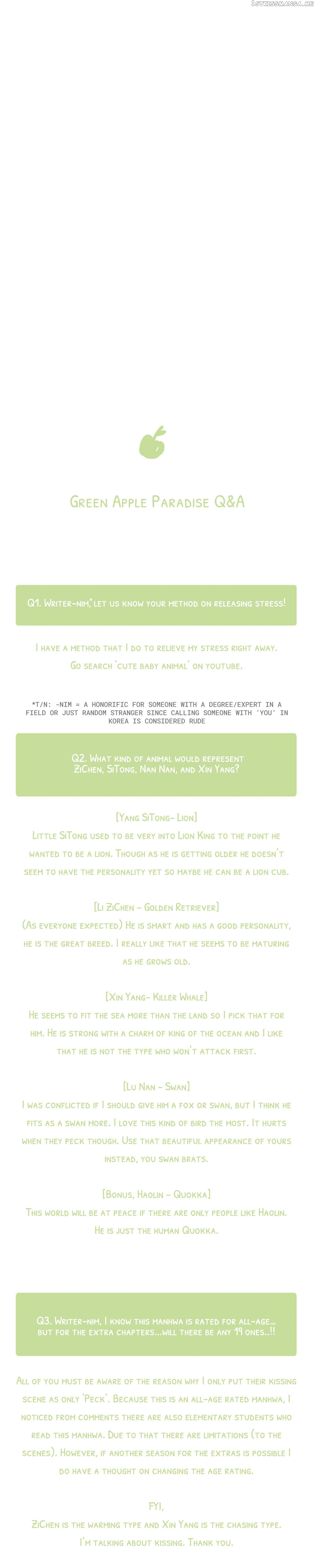 Green Apple Paradise chapter 57 - page 22