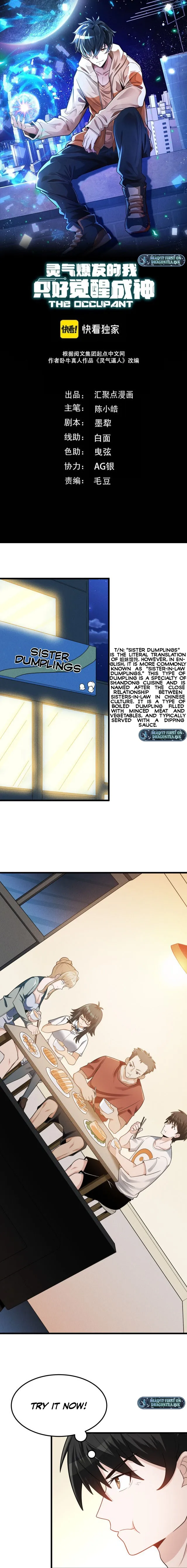 Due To Outburst Of Spiritual Energy, I Have No Choice But To Awaken As A God Chapter 6 - page 1