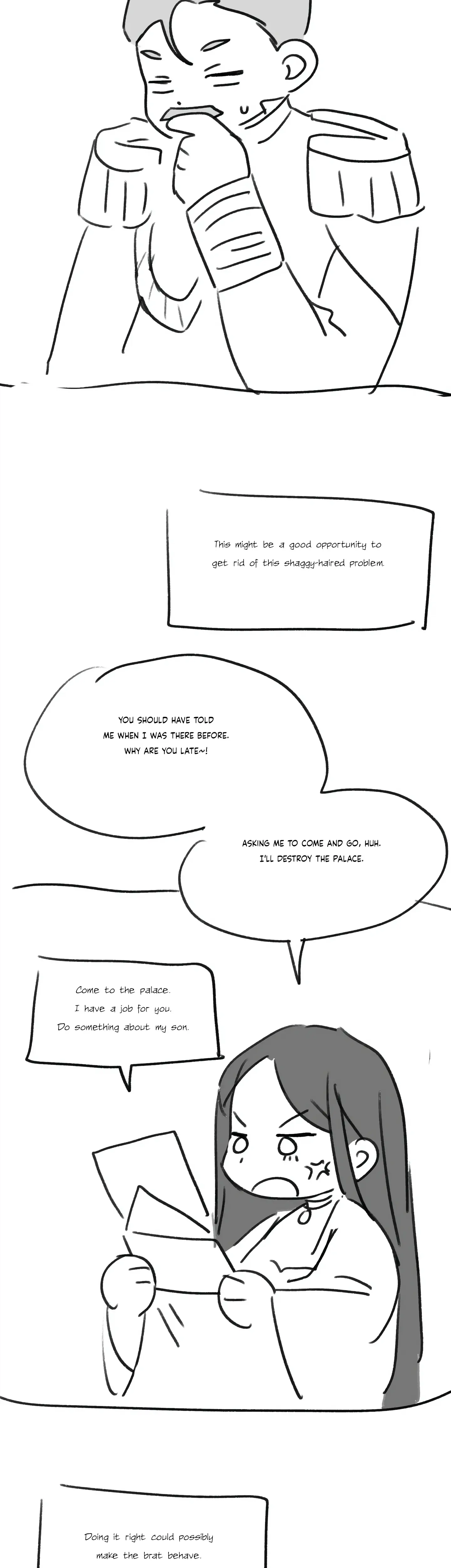 Prince Snow White is Taken by the Queen Chapter 21.5 - page 21