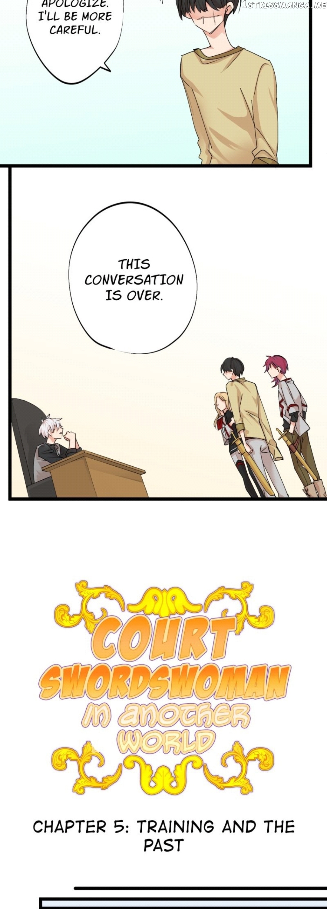 Court Swordswoman In Another World chapter 5 - page 8