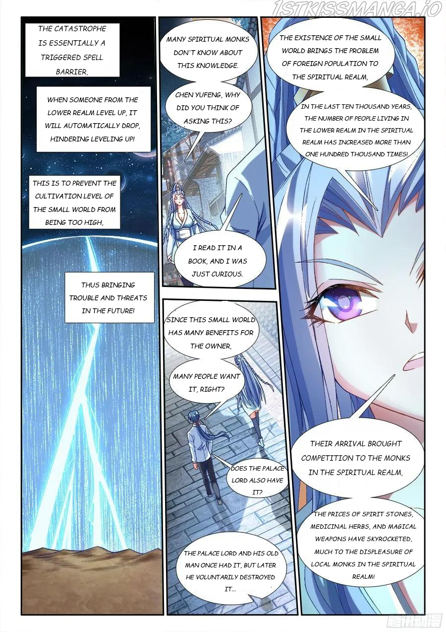 My Cultivator Girlfriend chapter 327 - page 4