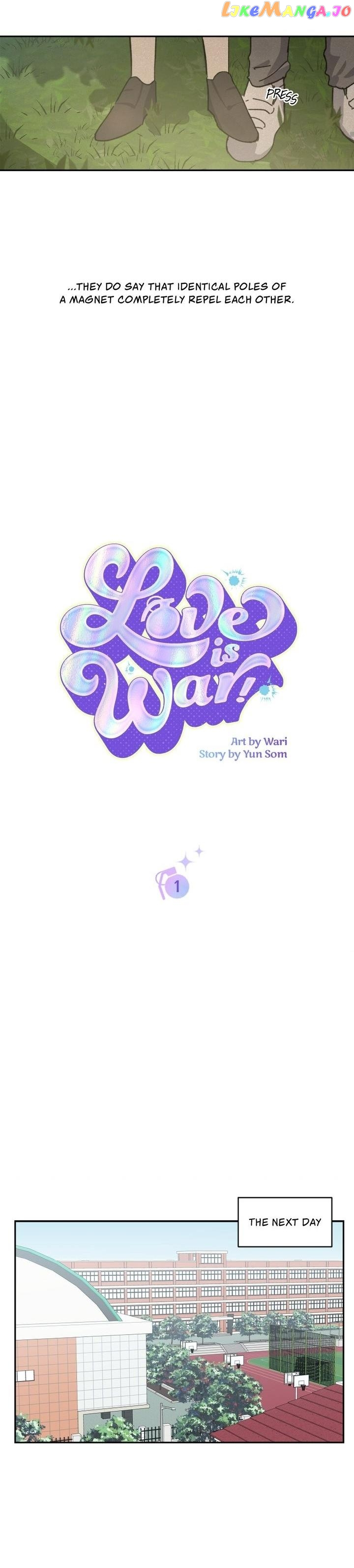 Love is War Chapter 1 - page 10