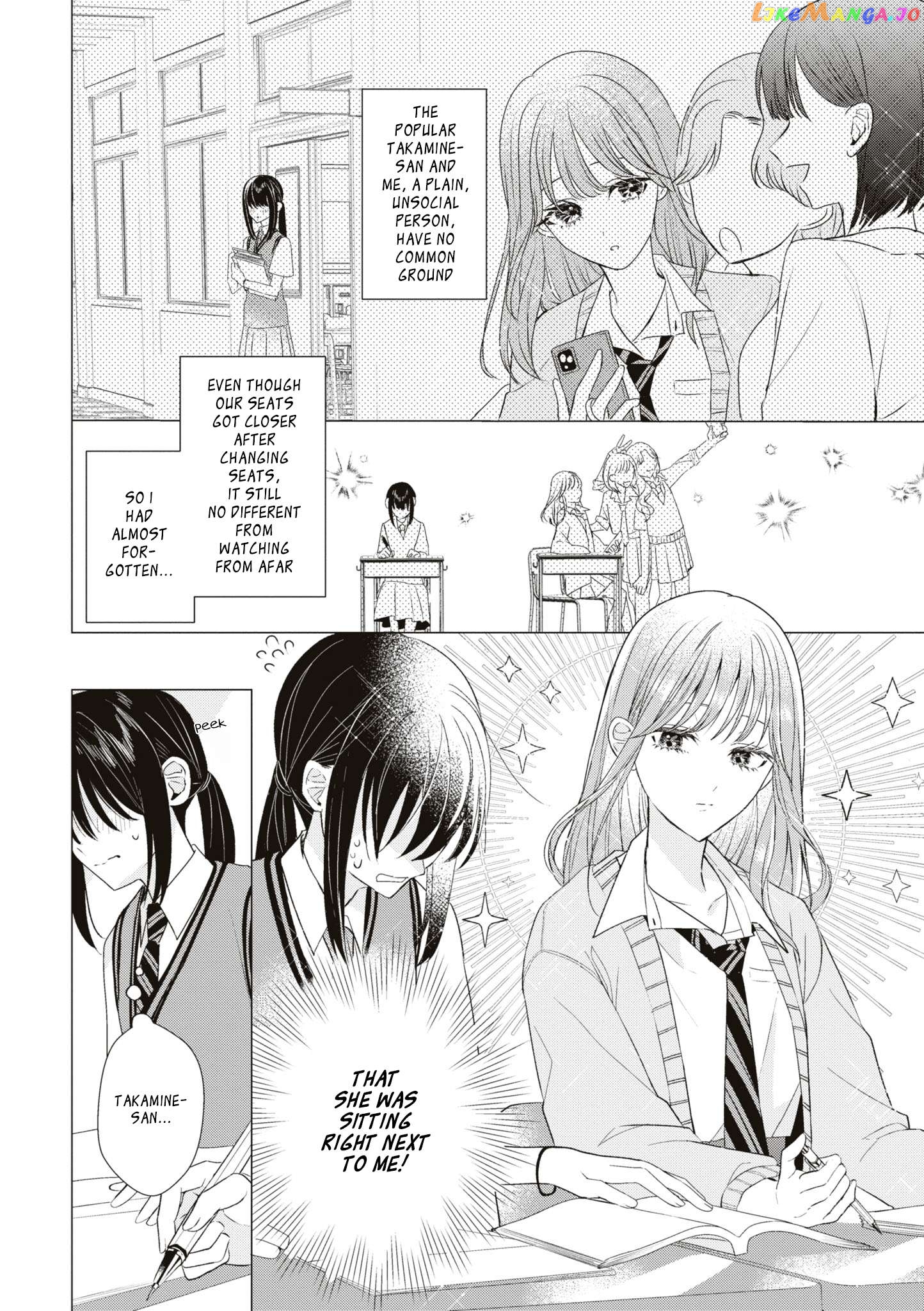 Tonari No Seki Ga Suki Na Hito Datta Gakusei Yuri Anthology Chapter 1 - page 6