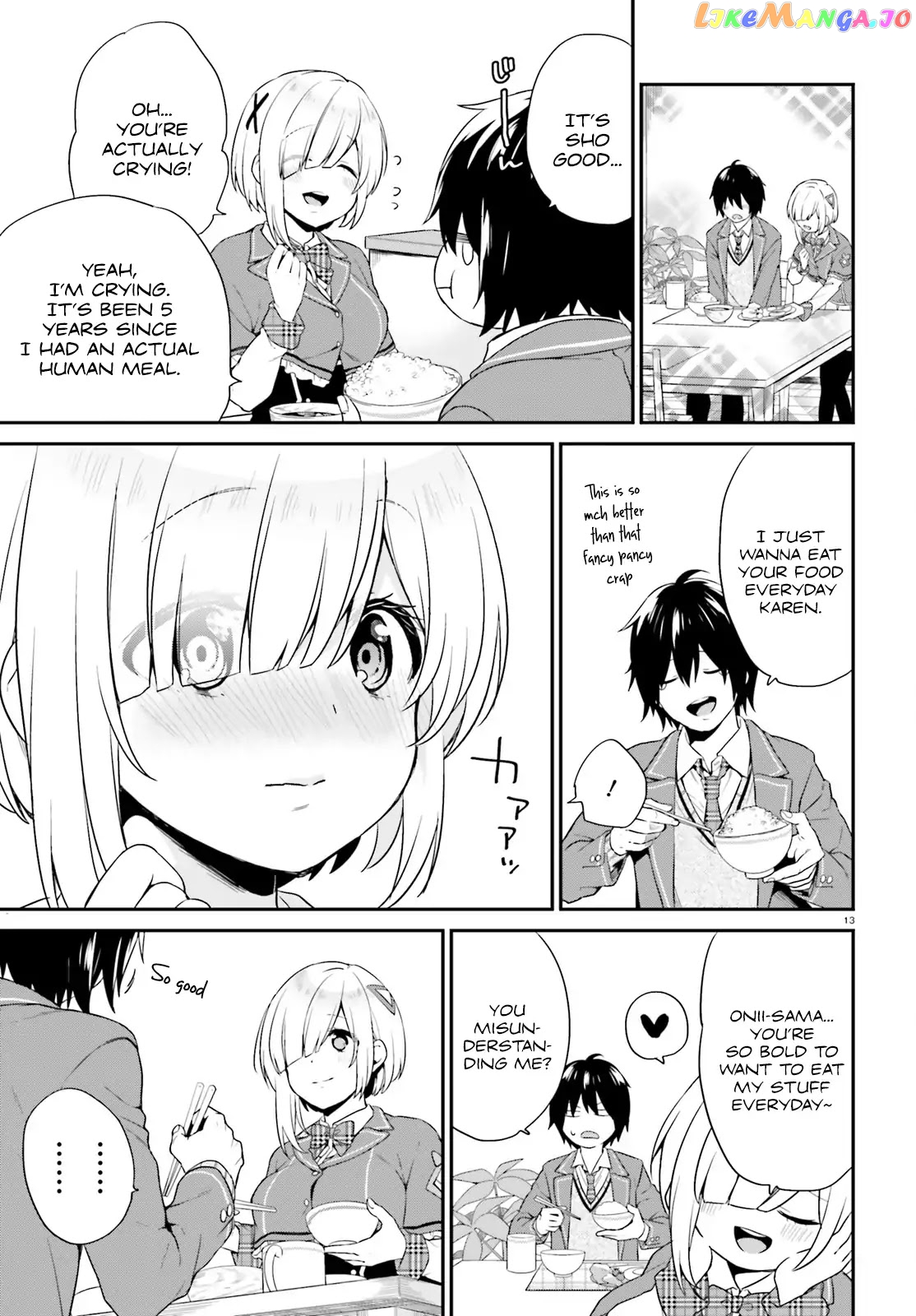 Jishou F-Rank No Oniisama Ga Game De Hyouka Sareru Gakuen No Chouten Ni Kunrin Suru Sou Desu Yo chapter 1 - page 12