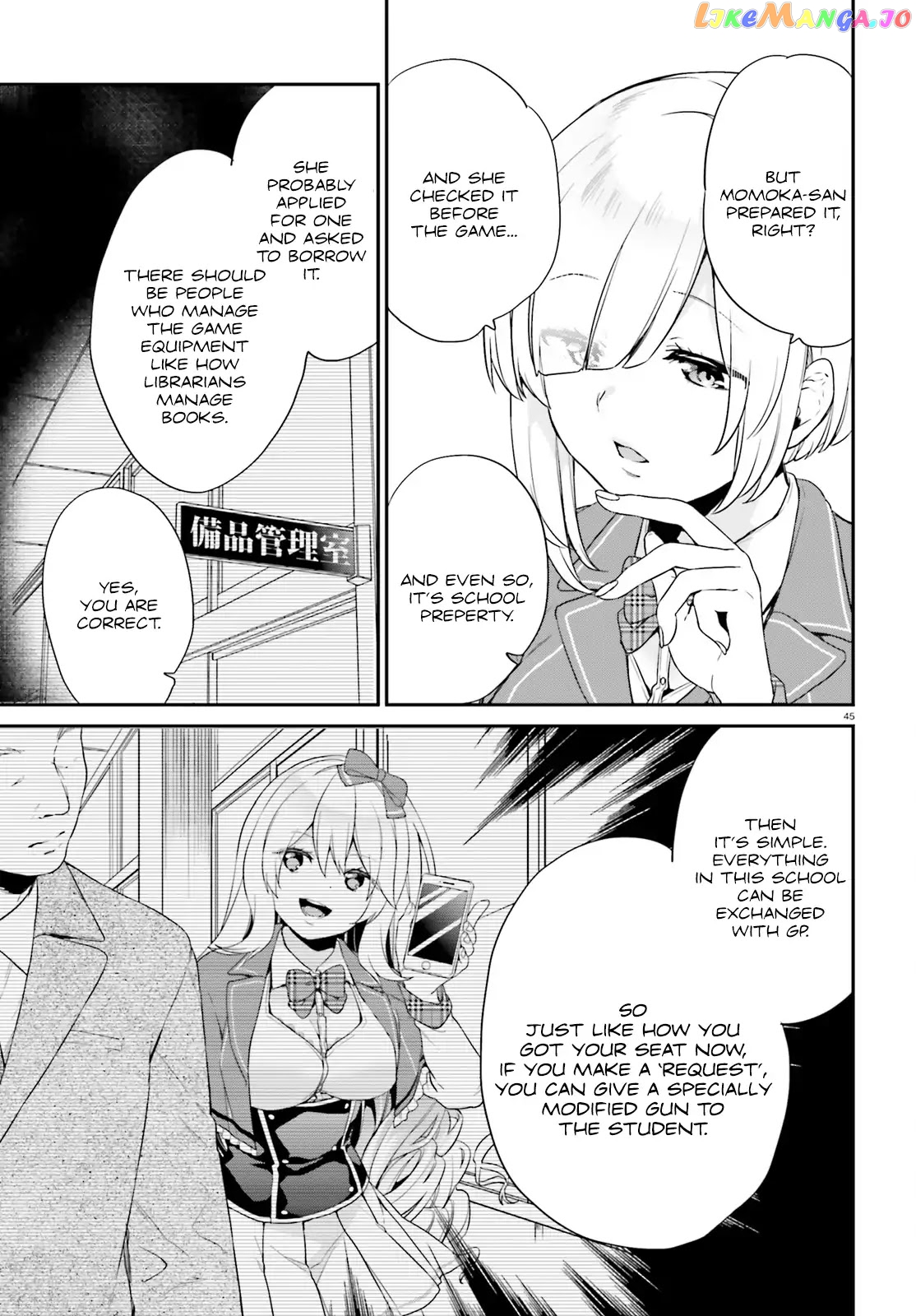 Jishou F-Rank No Oniisama Ga Game De Hyouka Sareru Gakuen No Chouten Ni Kunrin Suru Sou Desu Yo chapter 1 - page 44